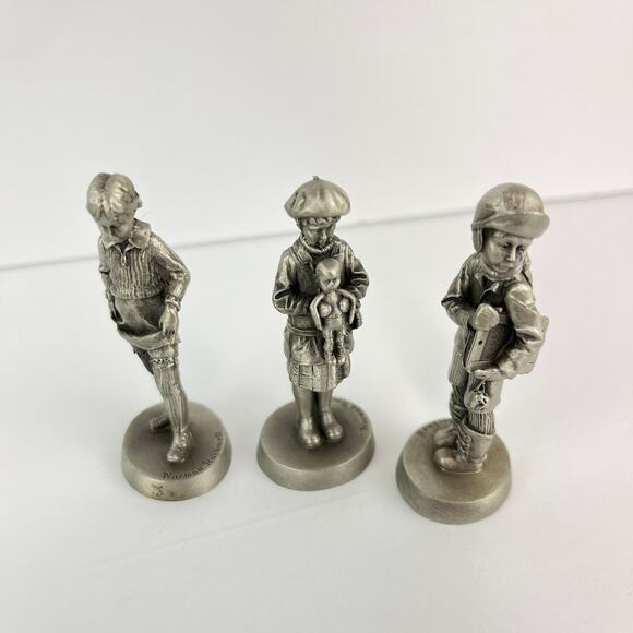 Dave Grossman Pewter Design Norman Rockwell Figurines - Picture 3 of 8